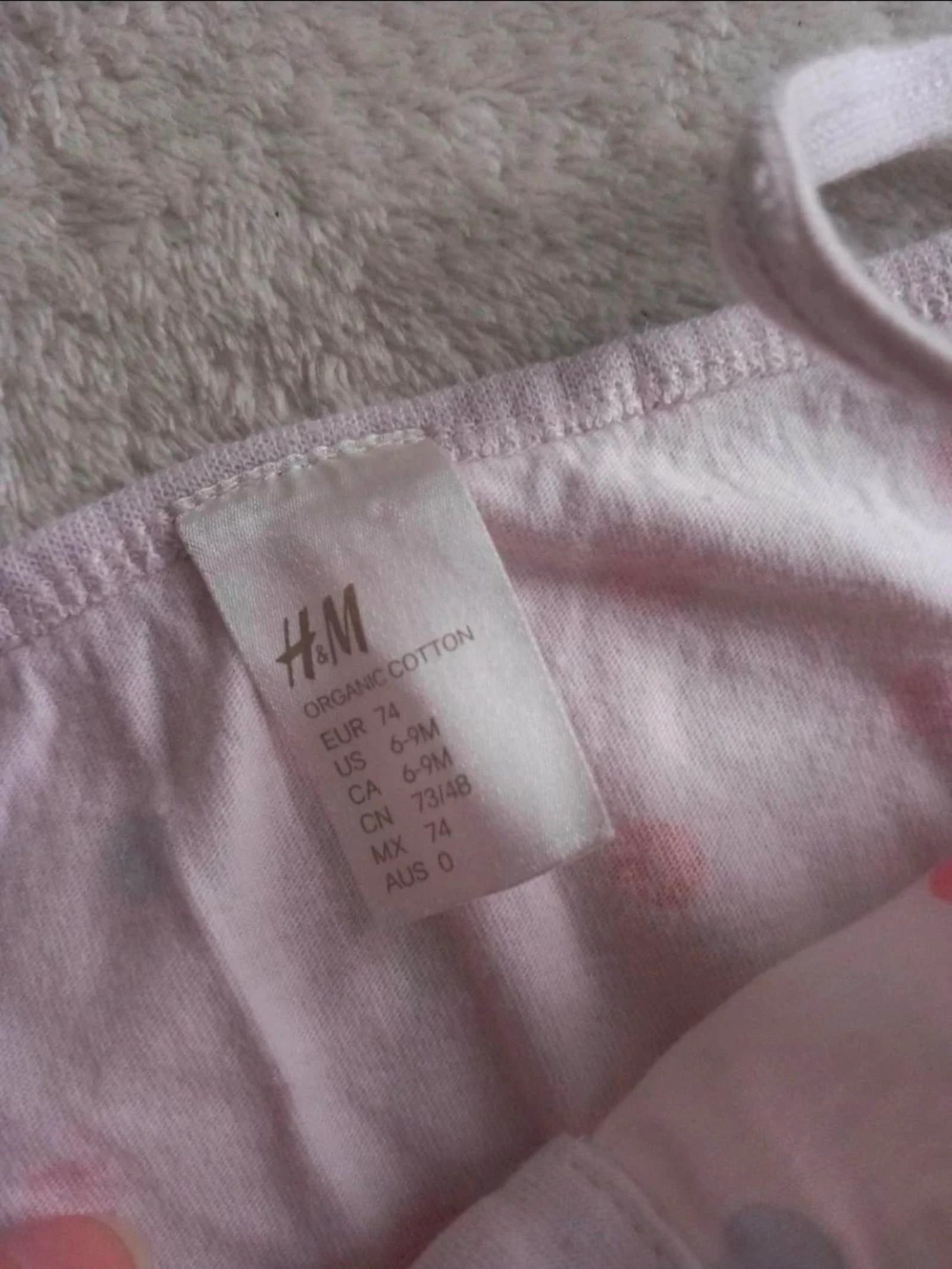 H&M baby girl jumpsuit 9 months 74 cm multicolored polka dots – photo 2